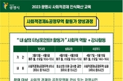 광명시, 사회적경제·공정무역 인식확산 활동가 양성과정 참여자 모집